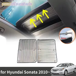 Sunroof Sunshade for Hyundai Sonata YF LF DN8 2010~2023 2020 2019 2018 2016 2014 2012 Roof Sunscreen Heat Insulation Windscreen