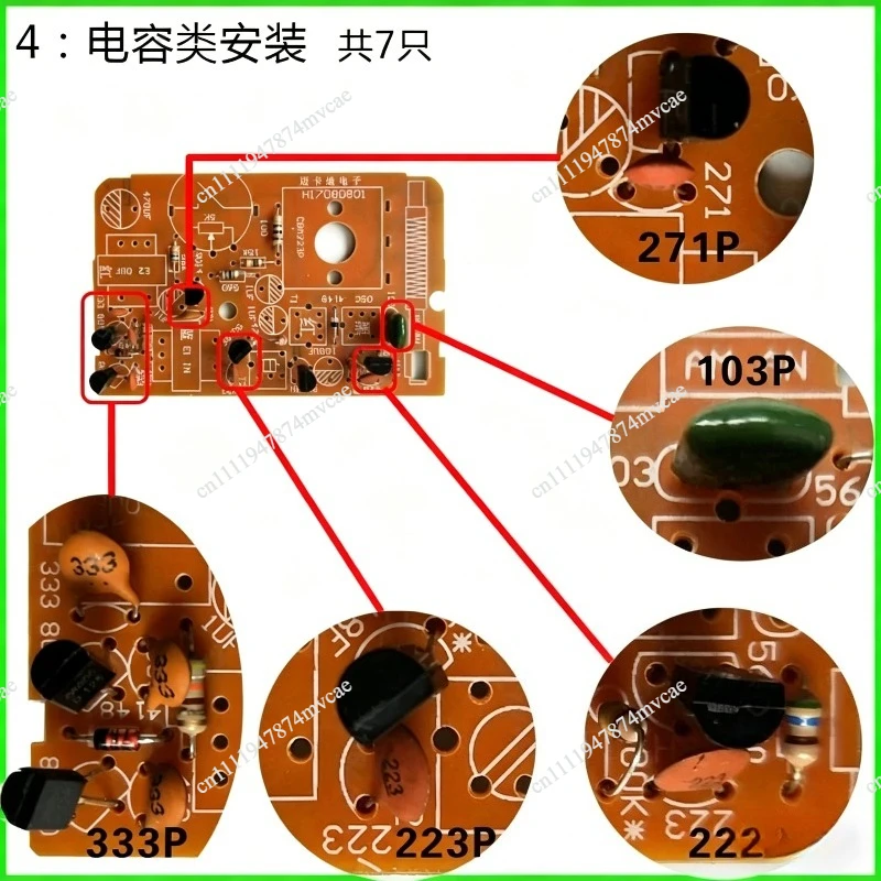 Kx168 Radio Kit Self-made Electronic Assembly Components DIY Teaching Transistor Radio Parts Production