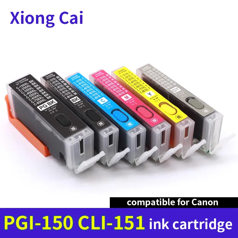 PGI 150 CLI 151 Ink Cartridge For canon PIXMA IP7210 MG5410 MG5510 MG6410 MG6610 MG6310 MG5610 MX921 MX721 IX6810 PGI150 CLI151