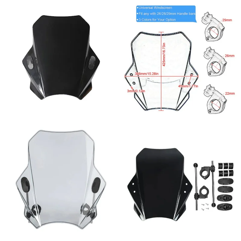 Motorcycle Sport Touring Windshield Deflector For G650 G 650 Xcountry x-country x-country  Fairing Cover Windshield Spoiler