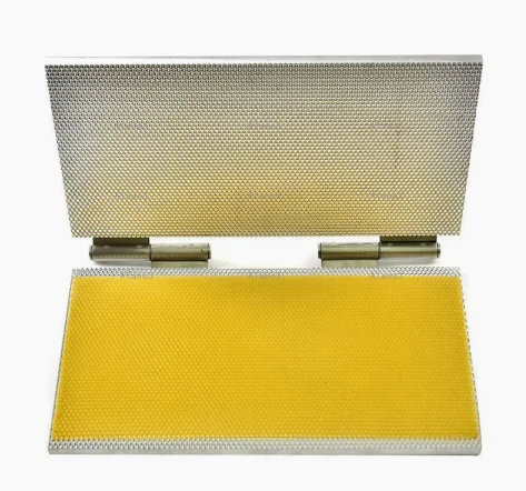 Aluminum Alloy Beeswax Foundation Machine Super Solid  Size Notebook Beeswax Foundation Beekeeping Equipment