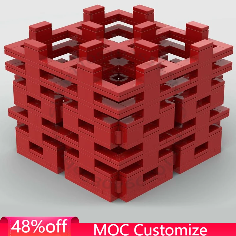 

404 PCS Romantic Chinese Character ：12 Happiness Pen Container MOC Customize Modular Building Block DIY Boys Toy Christmas Gift