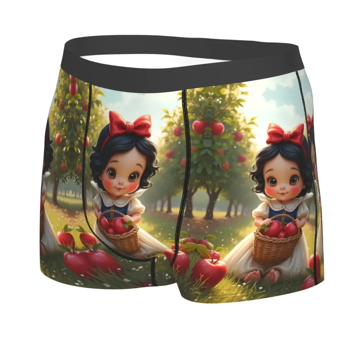 مخصص سنو وايت والأقزام السبعة الملابس الداخلية الرجال تنفس موضة فيلم سراويل داخلية للرجال السراويل سراويل لينة السروال الذكور