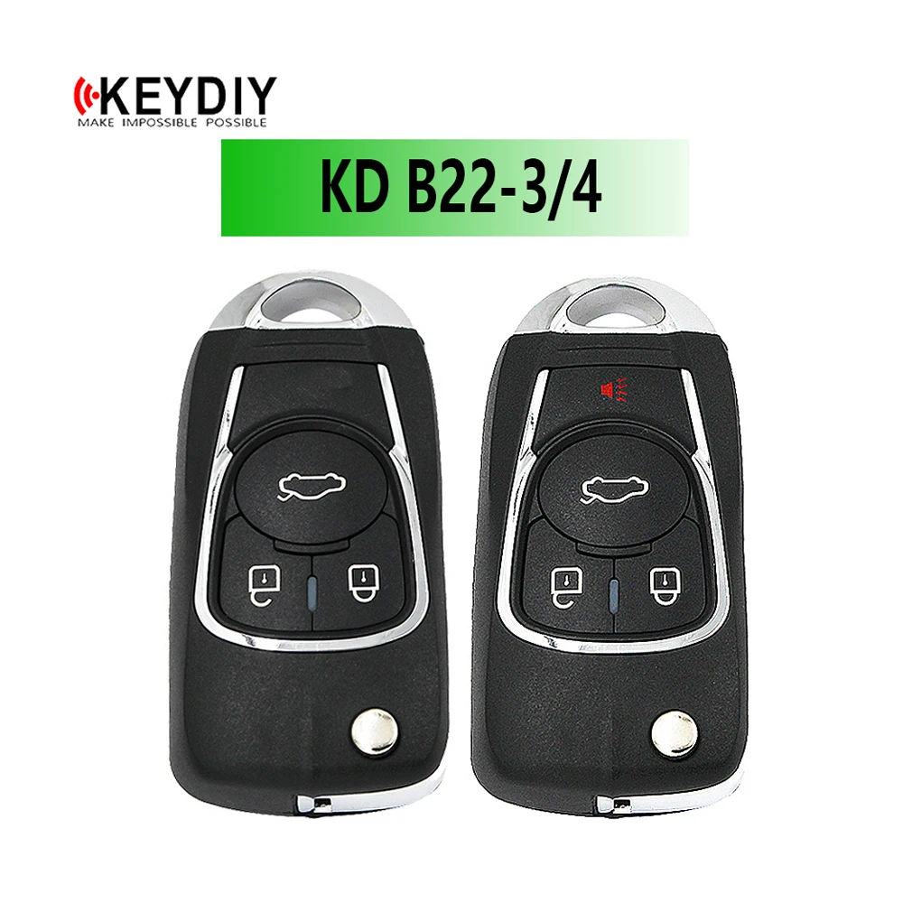 

1/5/10Pcs Keydiy KD B22 B22-3 B22-4 Original Universal 3 Button 4 Button Remote Smart Key Remote Control for KD900 KD-x2 KD Mini