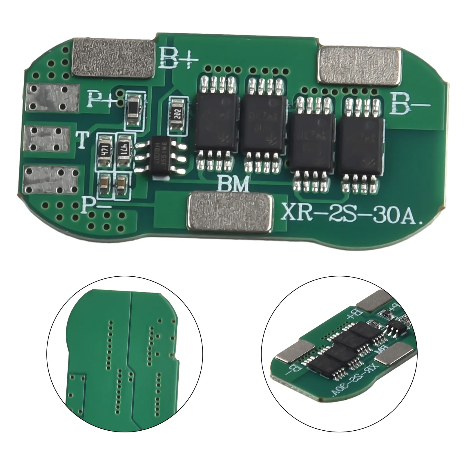 1PC/2PCS 2S 7.4V 6A/10A Li-ion Battery Charge Protection Board PCM PCB 15A/30A Peak For Power Bank Charging Cell Power-Tool