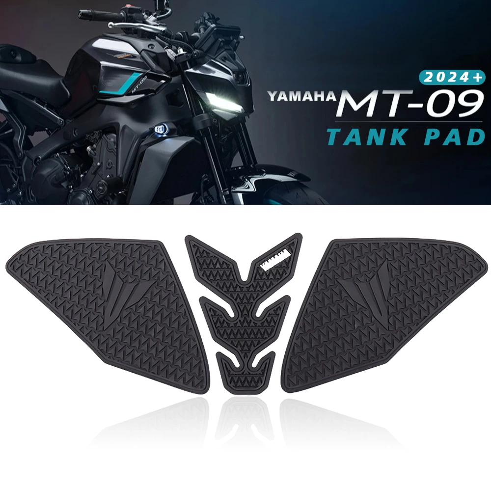 

MT-09 Tank Pad Motorcycle accessories Fuel Tank Cushion Tank pad Protector For YAMAHA MT09 MT-09 2024 2025 FZ09 Side Fuel Tank