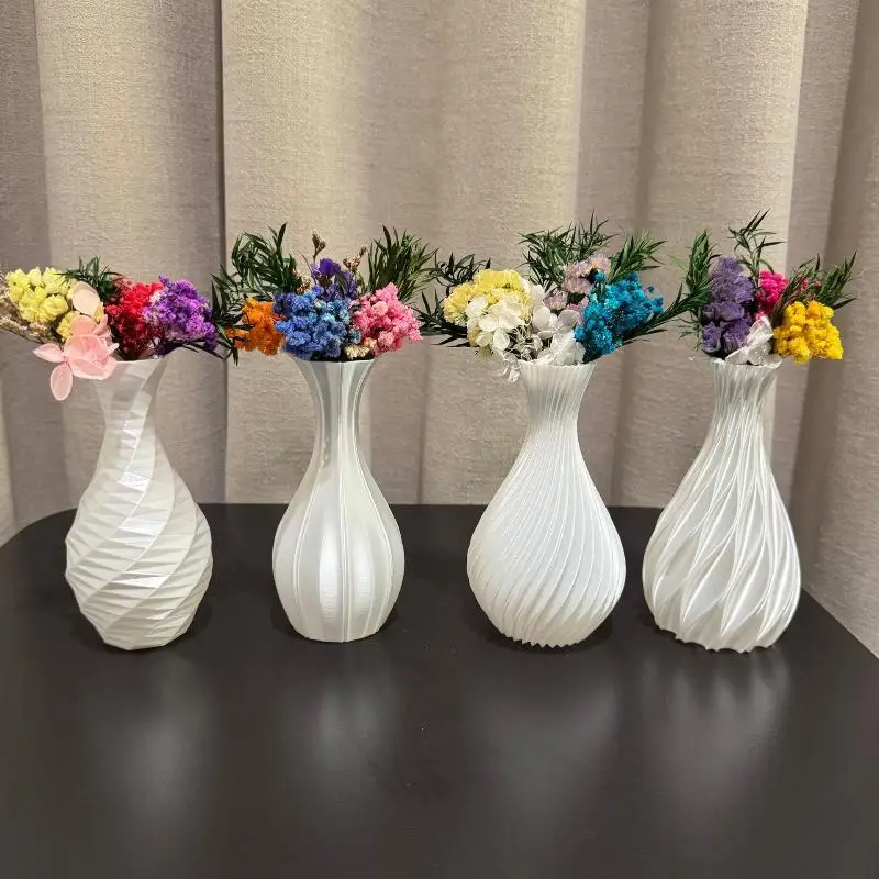 Creative Angel-Shaped Vase Container Decorative Design 3D Printed Vase Multi-Purpose Organizer Shop Display