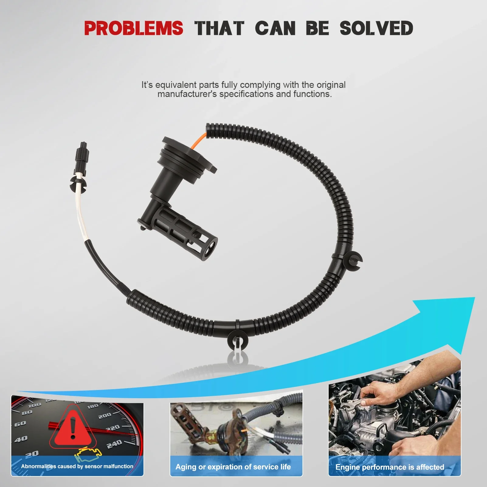 

11136AA111 Hose Assembly Compatible with Subaru Forester Legacy Outback XV Crosstrek Impreza 2013-2019 Oil Level Sensor