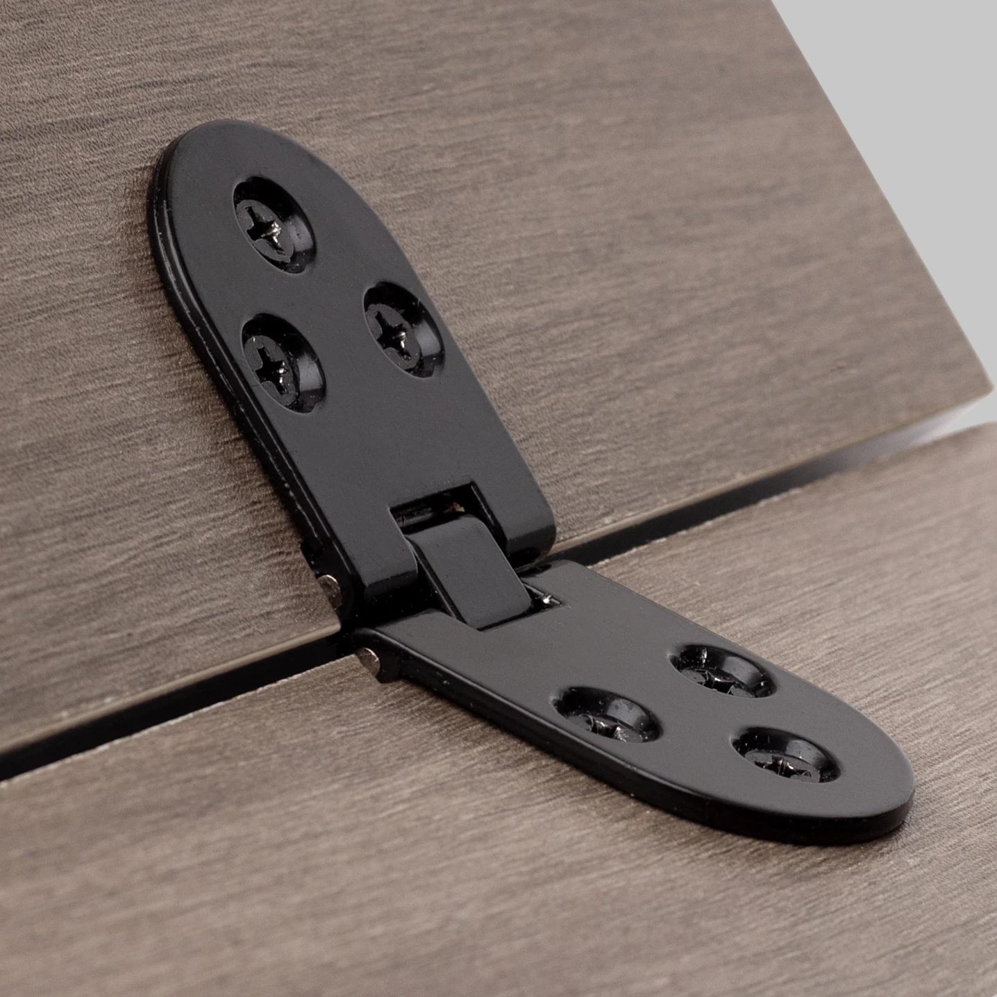 Stainless Steel 180 Degree Foldable Flap Hinge Screw On Rounded Corner Cabinet Door Folding Table Hardware