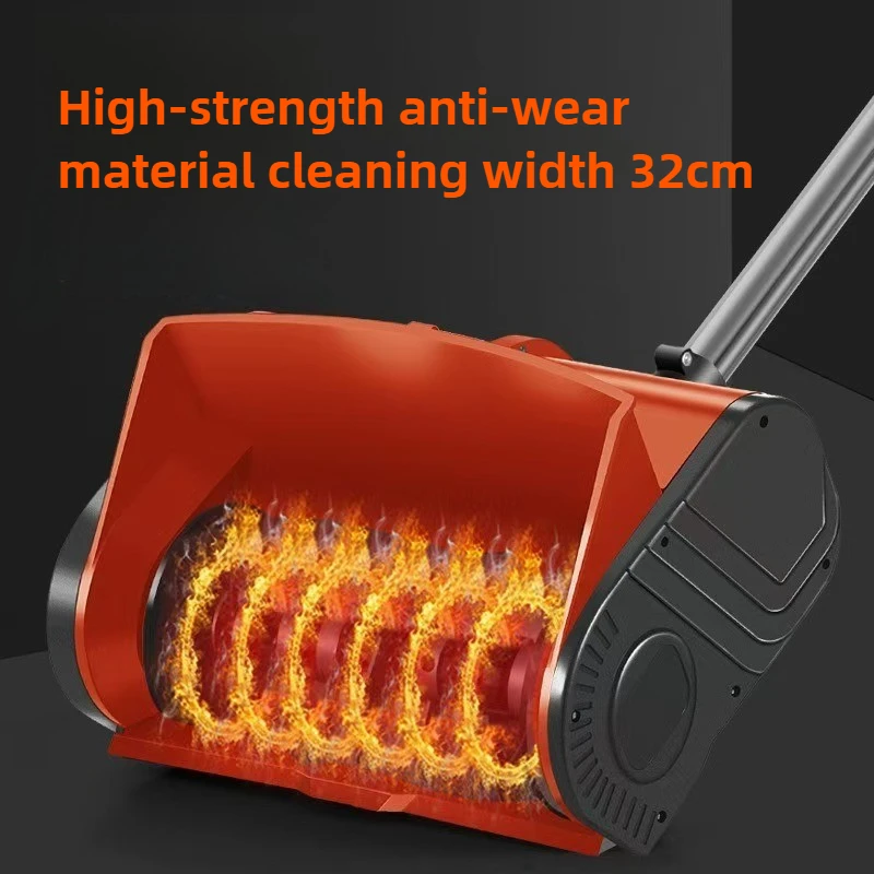 Electric Hand-push Snow Blower Portable Winter Snow Sweeper School Road Home Snowing Clearing Machine Household Removal Tools
