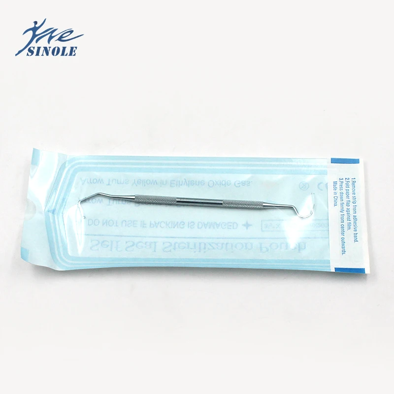 200pcs Self Sealing Sterilization Pouch Bags Sealing Machine Medical Grade Paper Disposable Dental Tattoo Tool Storage Bag