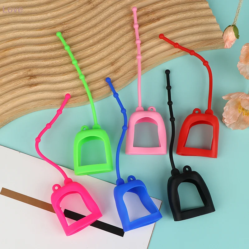 [L&P] Contenitore da viaggio portatile con custodia per bottiglia in silicone da 2 pezzi per bottiglia di profumo di sapone liquido