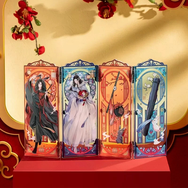 Nouveau grand maître de la culture démoniaque Mo Dao Zu Shi supports en acrylique Lan Wangji, Wei Wuxian signet ornements de sables mouvants