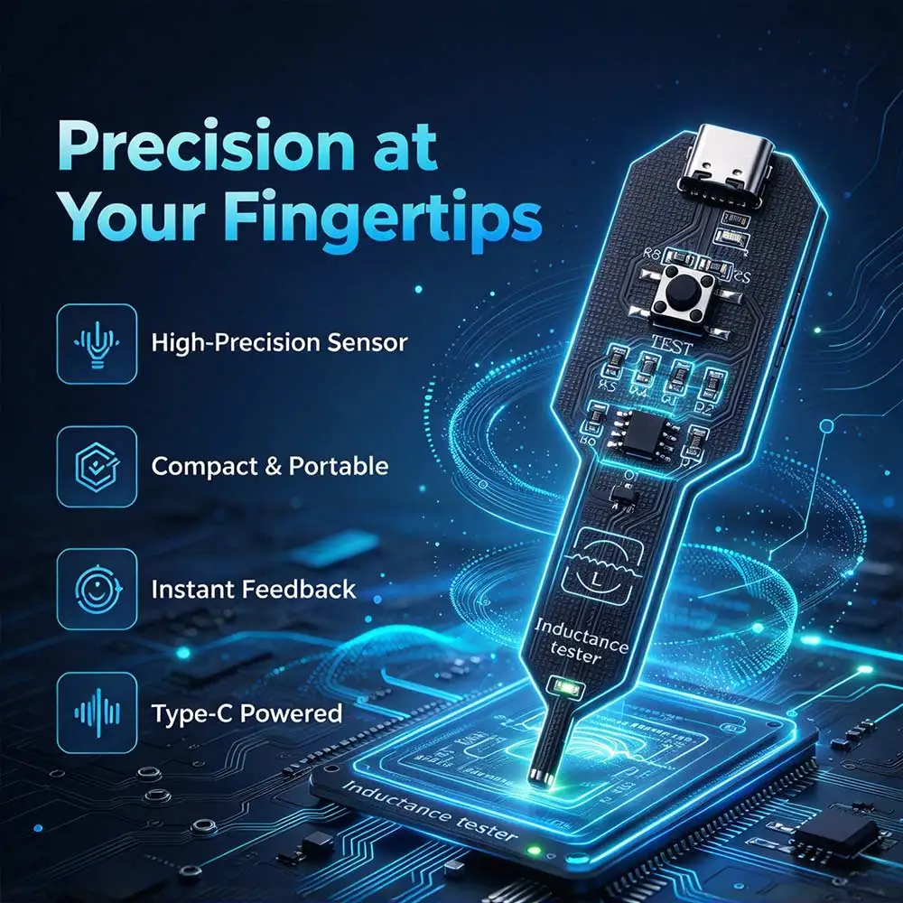 Third Generation Motherboard Coil Tester Strong Stability Quick Investigation Electromagnetic Induction Tester High Accuracy
