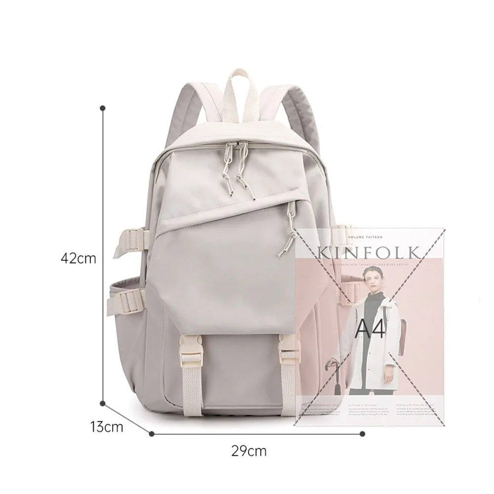 New College Backpack Travel Casual Versatile for Secondary School Students Men Women Boys Girls Large Capacity Lightweight