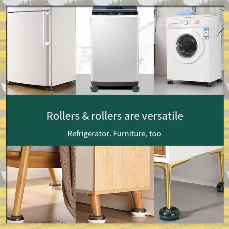 

Hot Sale 8PCS Fixing Mat For Laundry Appliances Compatible Most Washers And Dryers Home Dormitory Office Accessory