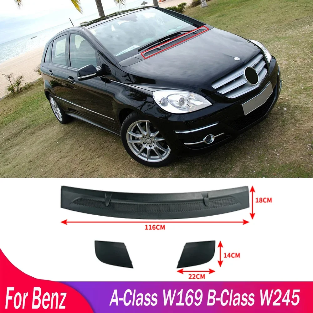 

For Mercedes Benz A-Class W169 B-Class W245 Front Windshield Hood Water Drain Hood Cover A1698360018