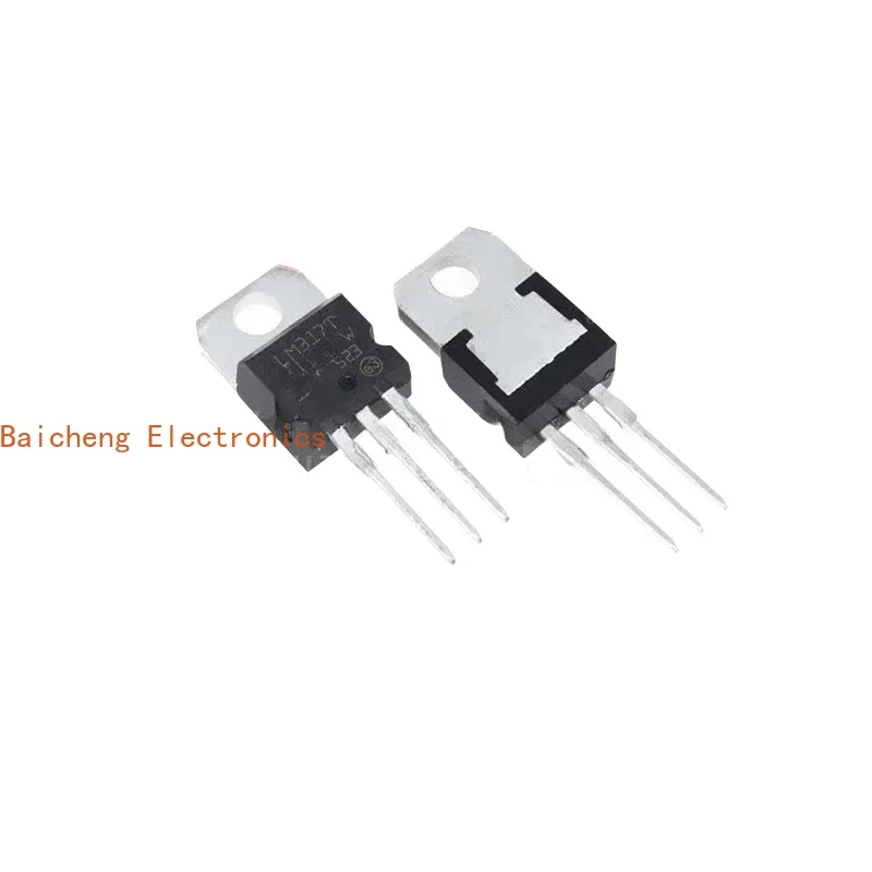 10PCS New LM317T LM337T LM338T LM350T straight insertion TO-220 adjustable three terminal voltage regulator