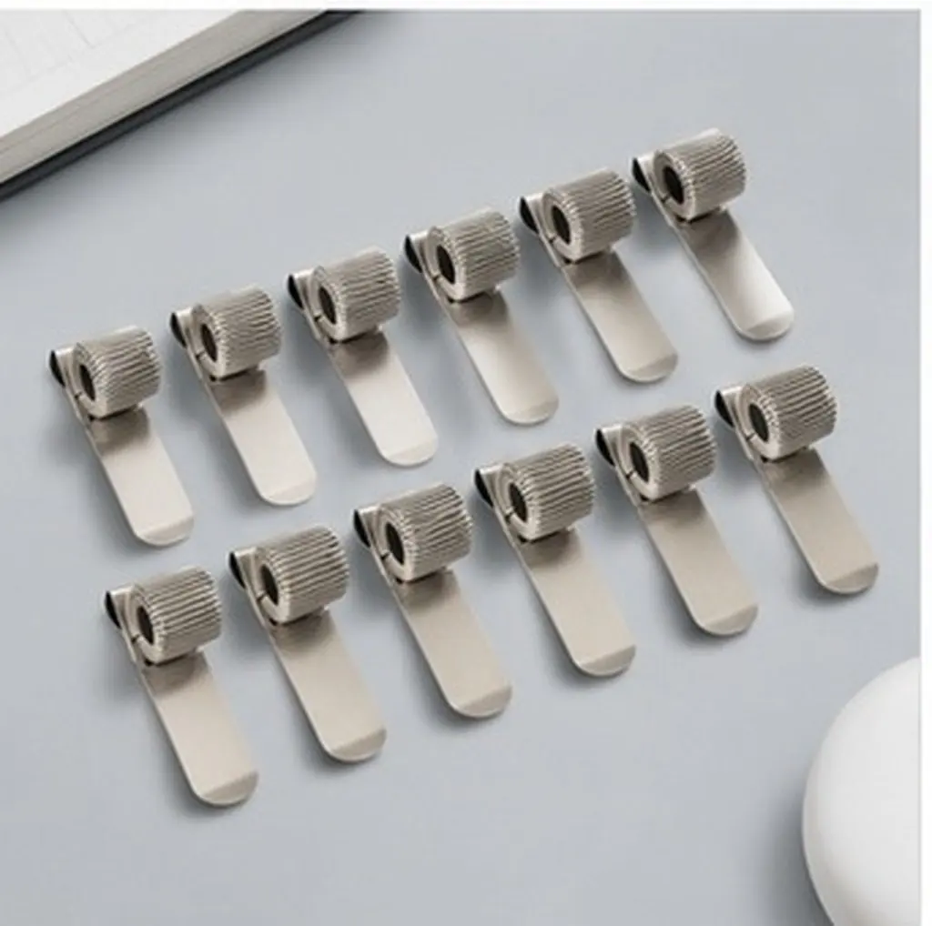 12 pcs Pen Holder Desk Organizer Office Storage Pencil Desktop Halloween Christmas New Year Journal Pen Clip Journal Pen Holder