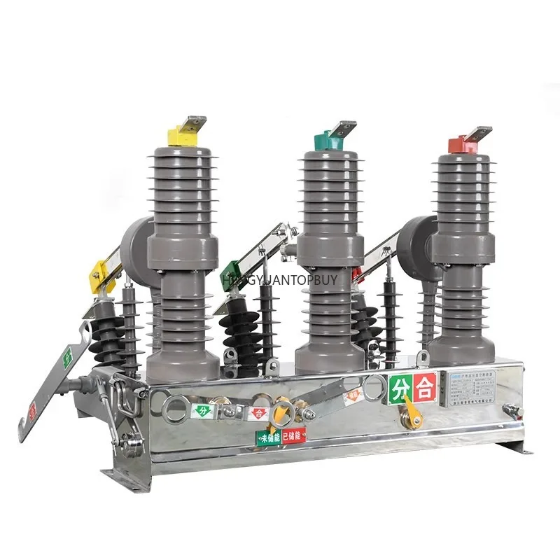 Outdoor 24KV High Voltage Vacuum Circuit Breaker ZW32-24G/630A Manual Type with Isolation Pole Switch