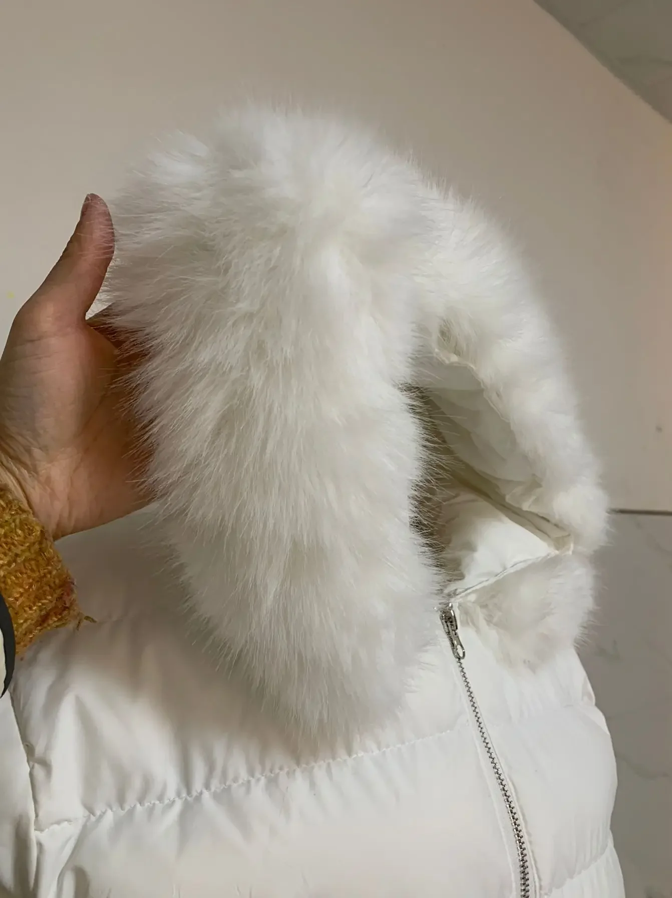 Winter Faux-Fox Fur Women Down Parka Hooded Short Coat Warm Puffer Jacket Female Outdoor Y2k Cotton Padded Outwear