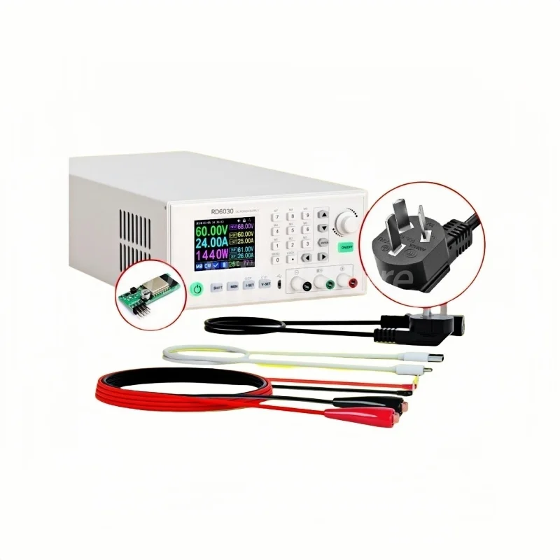 RD6030 Programmable DC Regulated Power Supply Adjustable DC Regulated High Current Battery Charger Module