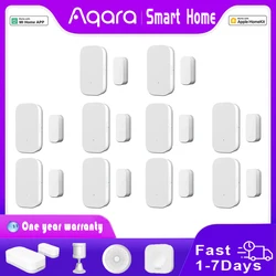 Aqara Sensore per porte e finestre o staffa Versione globale Connessione wireless Zigbee per sensore porta Xiaomi Funziona con l'APP Mijia Homekit