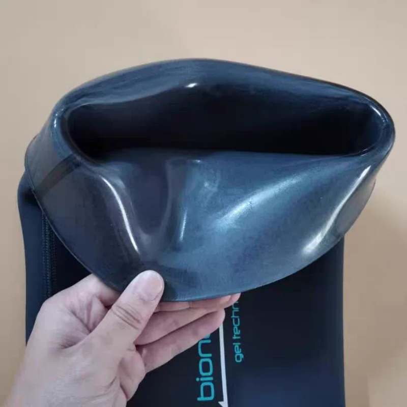 Prosthetic Silicone Gel Sleeve 3mm/ 6mm Amputee Below Knee Liner With  Locking Hole S M M+ L L+ XL Premium