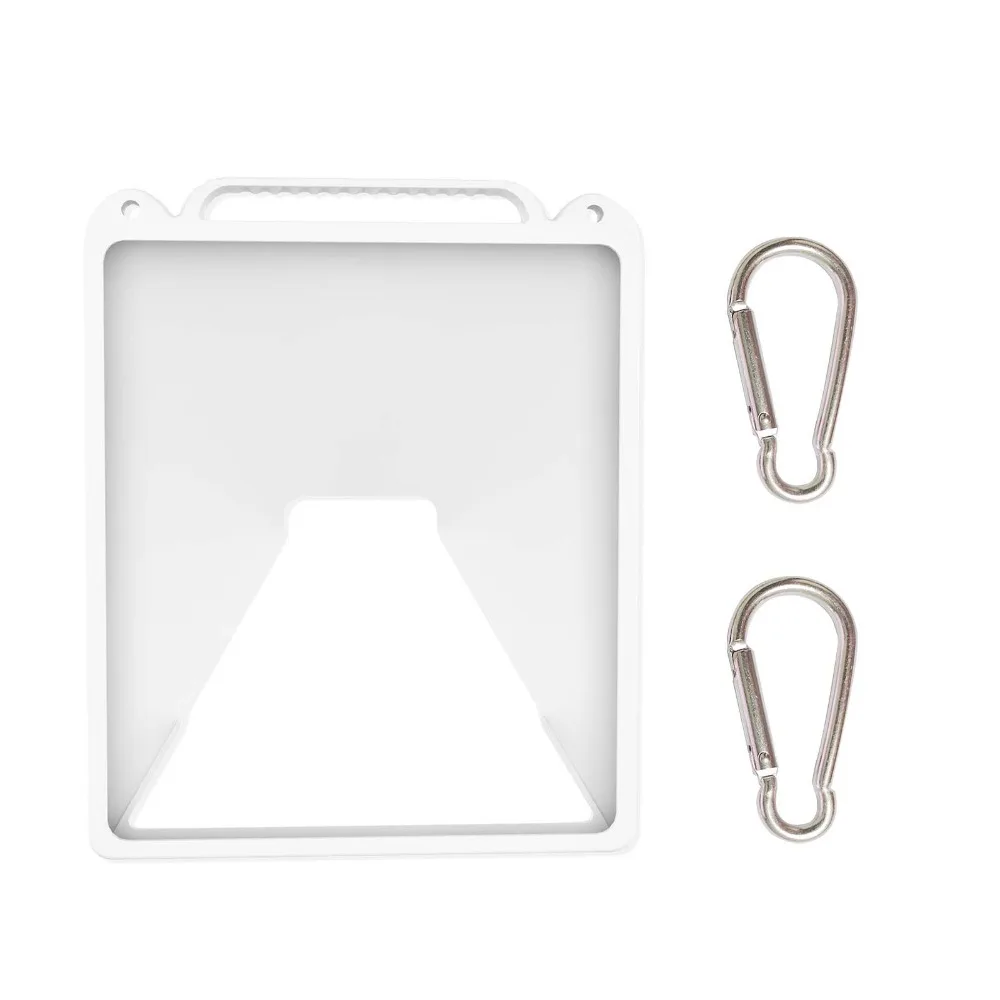 

Black/White 1:1 Fit Mini Protective Case with 2 Carabiner Silicone Mini Protective Cover Easy To Clean Anti-skid ZY-85 Mini