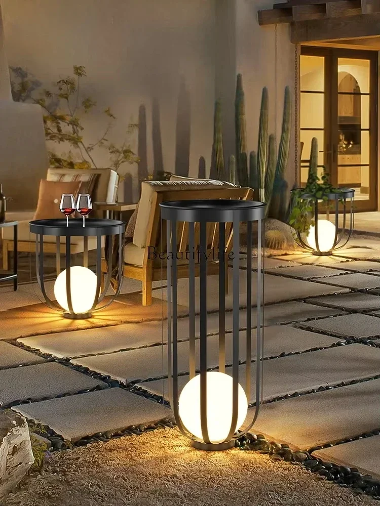 FG11Solar outdoor lawn waterproof garden atmosphere floor luminous object outdoor