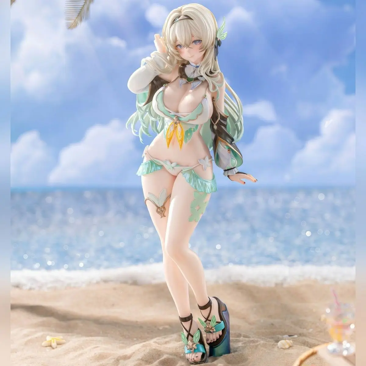 Honkai: Star Rail Firefly Anime Figuur Badpak Firefly Beeldje Pvc Collectie Standbeeld Sexy Meisjes Model Ornament Speelgoed Volwassen Gift