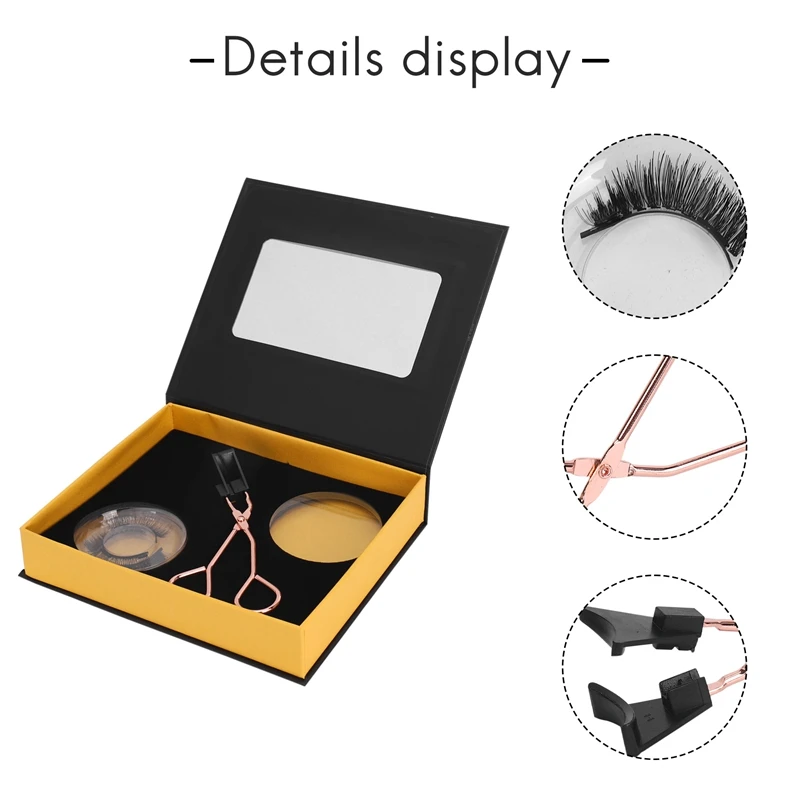 1 Satz magnetische Wimpern Clips Set 3d Nerz Wimpern verlängerung kein Kleber müssen einfach Wimpern handgemachte wieder verwendbare Wimpern auftragen