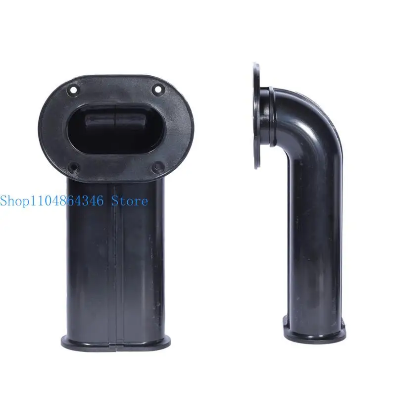 652F Speaker Phase Guide Pipe Exhaust Duct L Reinforced ABS Construction For Professional Sound Equipment Repair