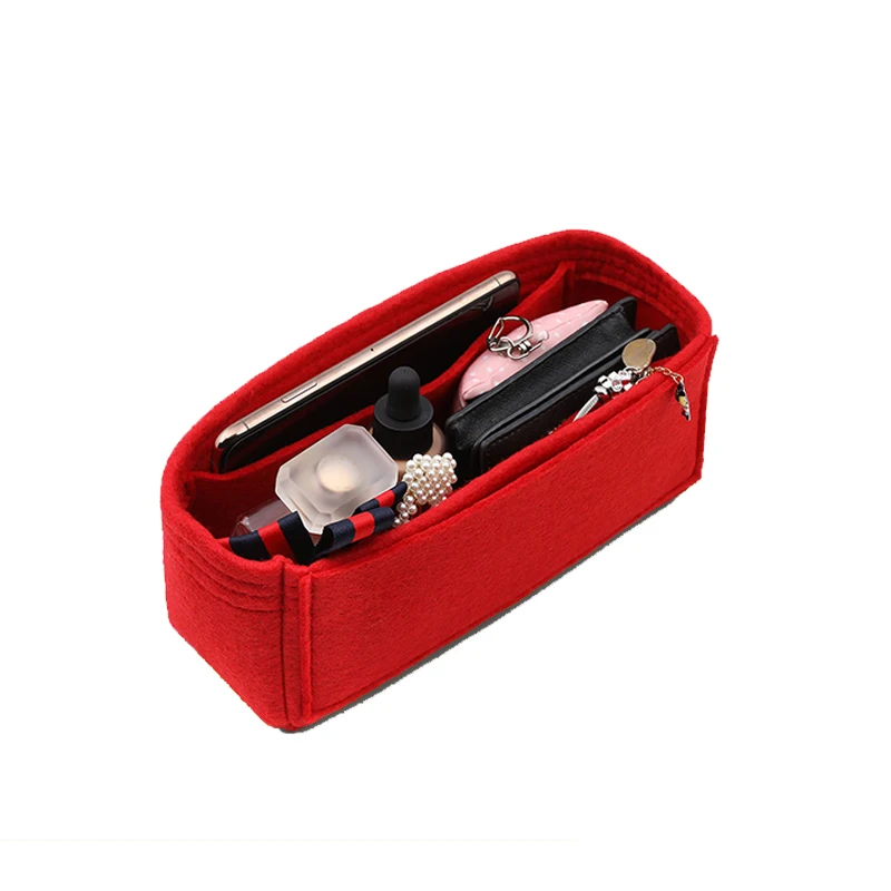 Insert Organizer Voor Cc 22 Zak Voelde Organisator Inner Bag,Fit Portemonnee En Handtas, custom Liner Voor Beroemde Merk Tassen