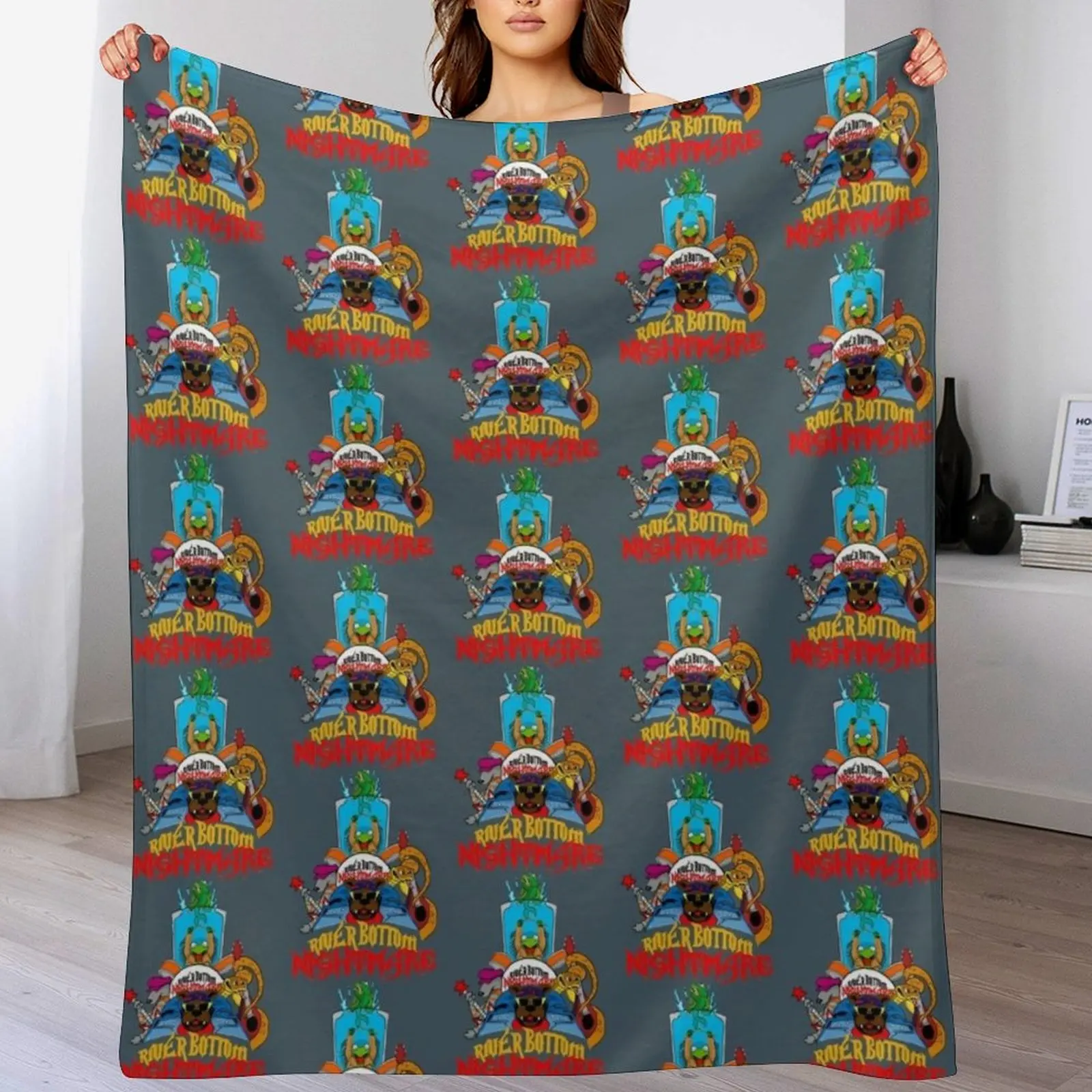 

Nighmare band Throw Blanket Plush Fuzzy Cozy Blanket for Couch Sofa
