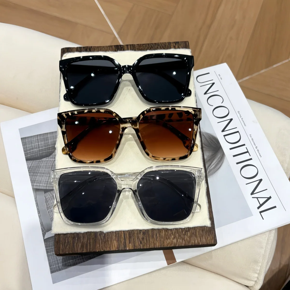 3-teiliges Set Europäischer und Amerikanischer Retro-Stil Unisex Mode-Sonnenbrillen Trendige Vielseitige Sommer-Sonnenschutzbrillen