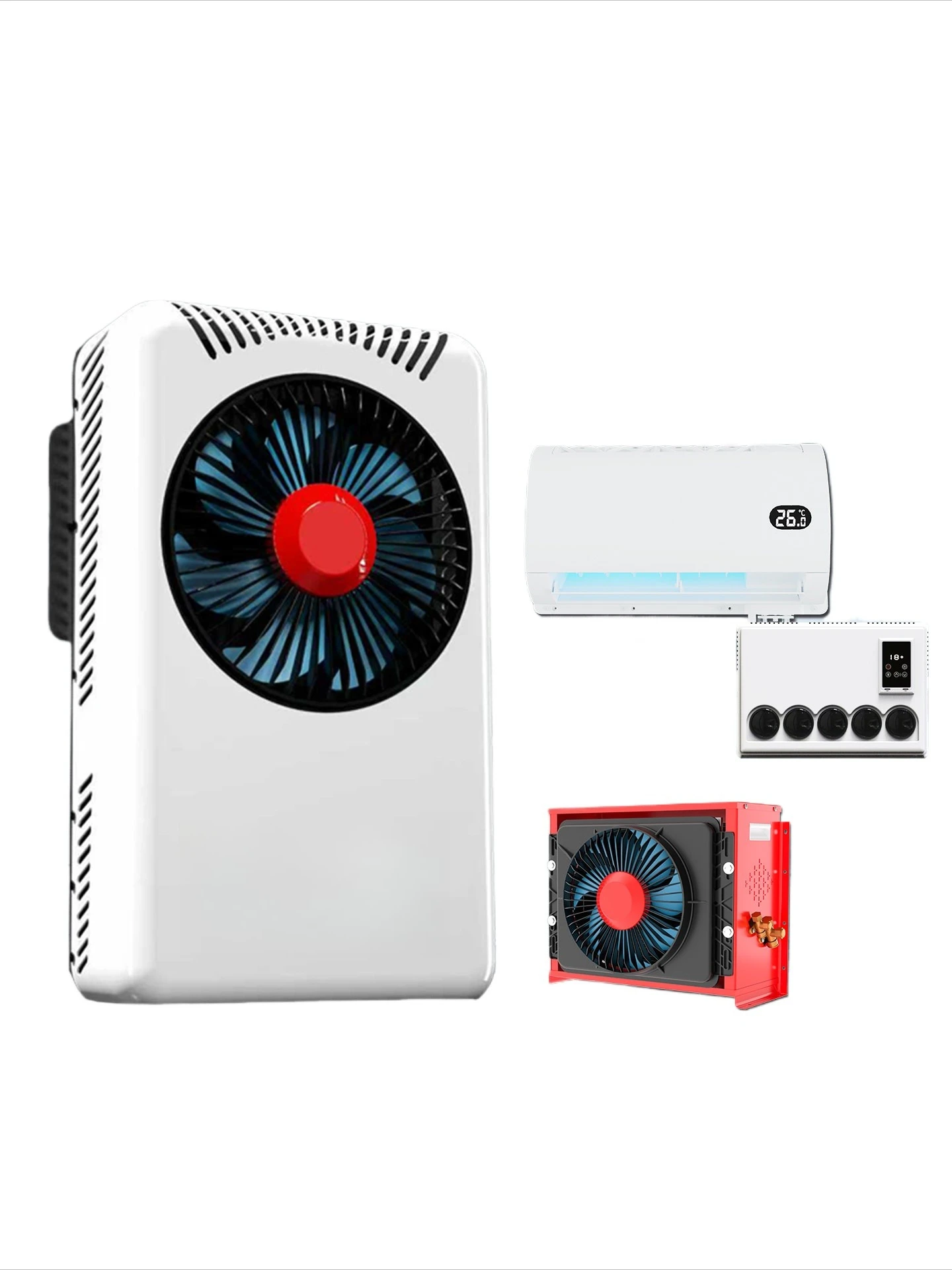 Parking Air Conditioning 24v Refrigeration Car Conditioning Portable Dual-purpose Split Machine Engineering Outdoor Truck Car