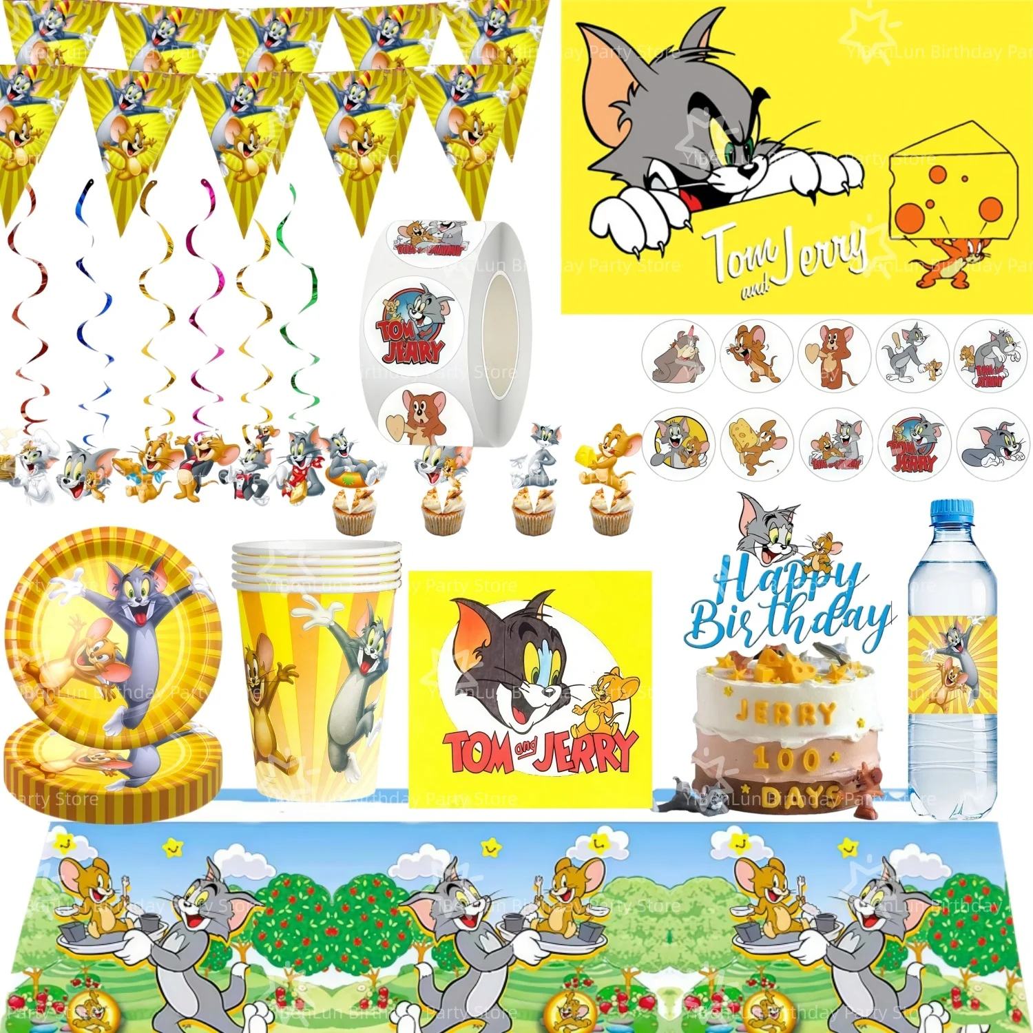 Table Cloth Disposable - Decorazioni per feste di compleanno a