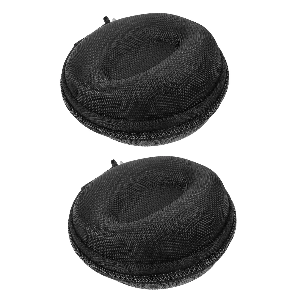 

2Pcs Watch Case Travel Shockproof and Pressure-Resistant Watch Storage Box with Soft Lining Zipper Closure for Men Women