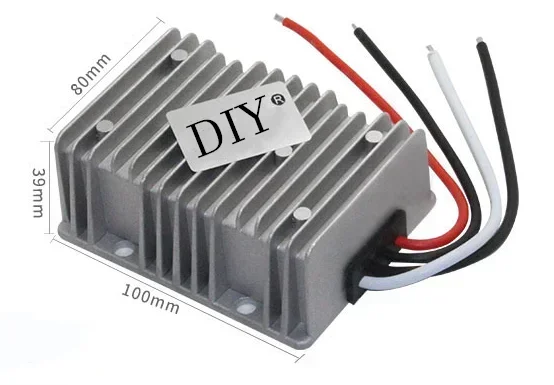 DC-DC Power DC 9V-23V TO 12V Input Voltage Converter Waterproof Reducer Regulator 1A-28A