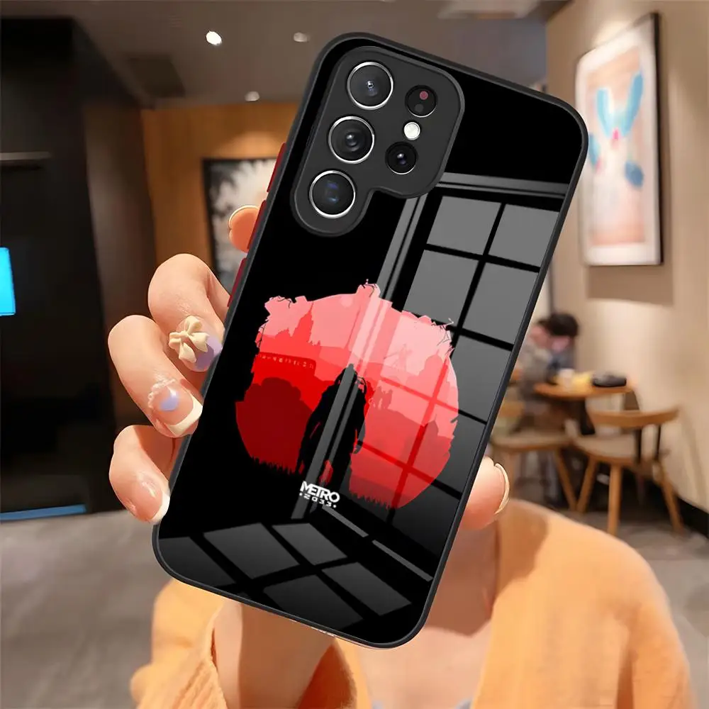 Metro 2033 Handyhülle für Samsung S26 S25 Edge S24 S23 S22 Ultra Plus Fe A57 A37 A17 A56 5G Glasabdeckung