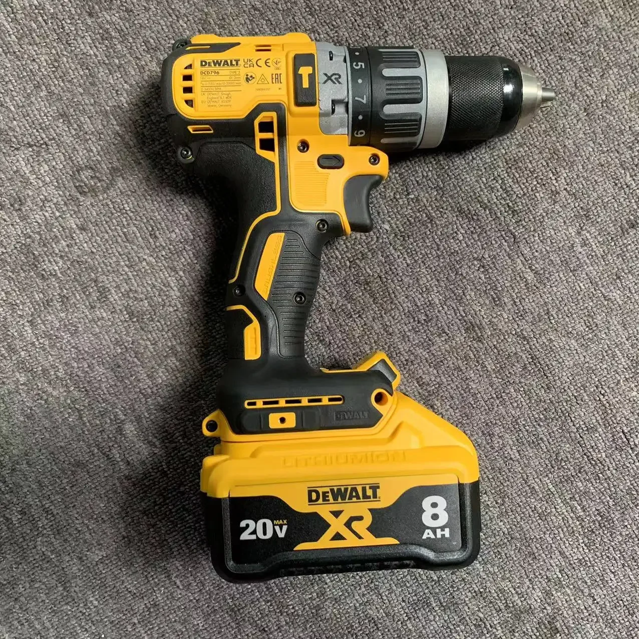 DeWalt DCD796 18v XR Brushless Compact Combi Hammer  Includes 8.0AH battery