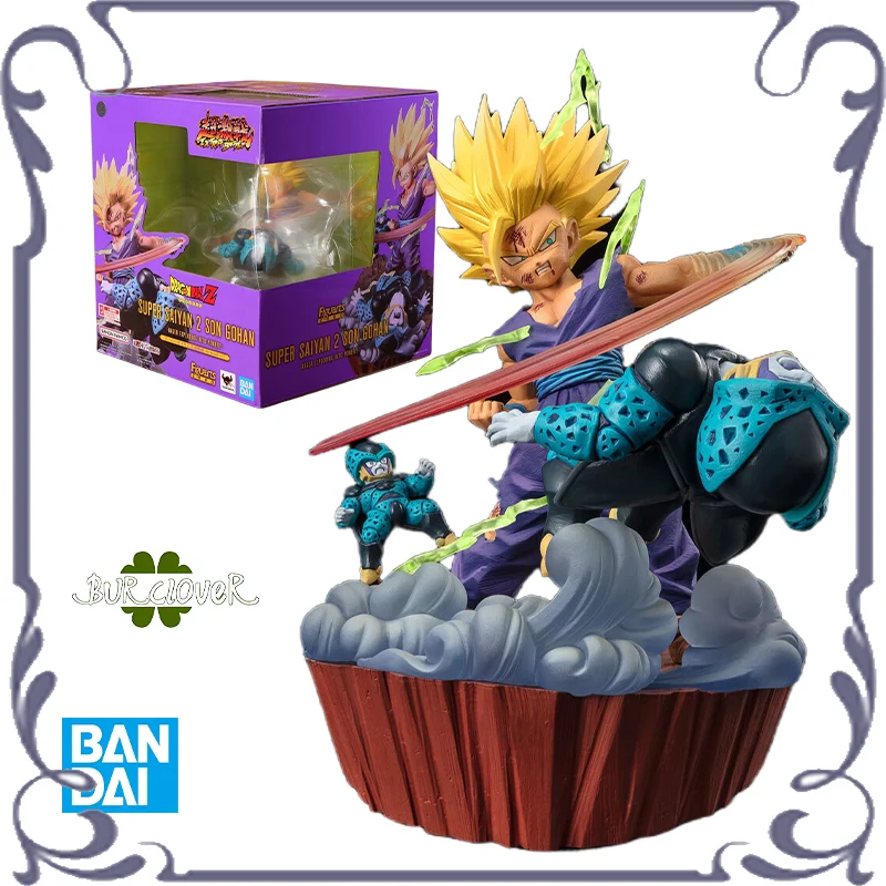 

BANDAI Original Figuarts ZERO EXTRA BATTLE Series SUPER SAIYAN 2 SON GOHAN Аниме Фигурка Модель Игрушки Коллекционная модель Подарок