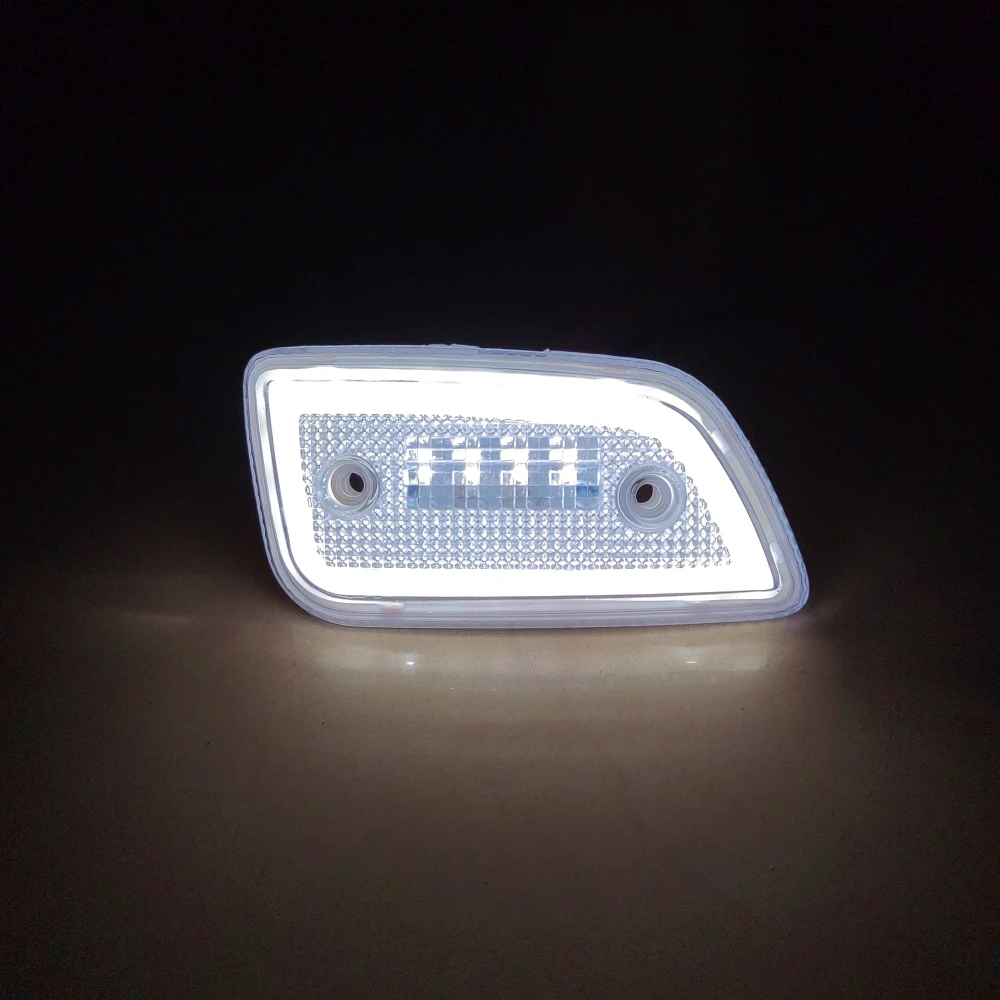 2Pcs 24V LED Sunvisor Lamp For Mercedes Benz Antos Actros MP4 MP5 Truck Cab Roof Signal Lights Headlight White OEM A9608203456