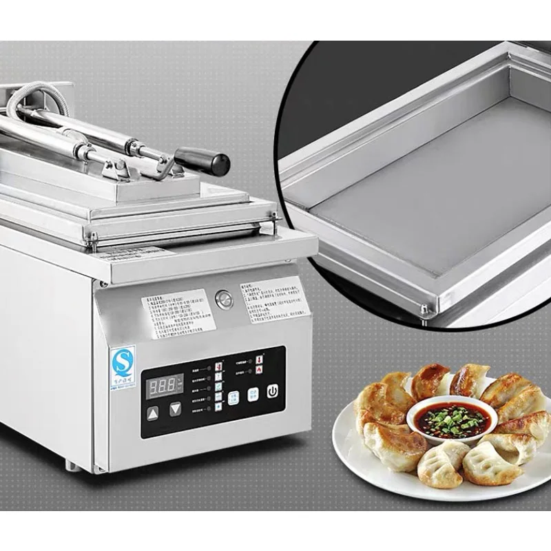 

Automatic Stainless Steel Gyoza Dumpling Cooker Fried Dumpling Cook Machine Fried Dumpling Making Machine
