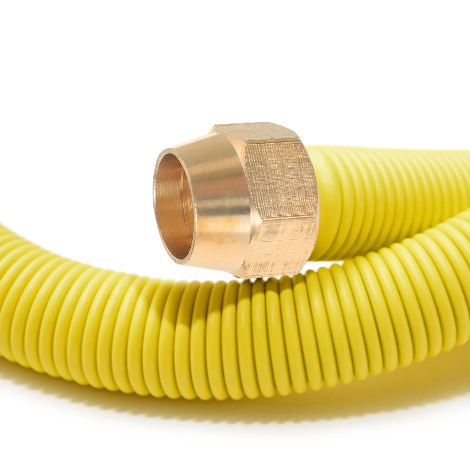 

3Pcs Brass Flare Caps Durable Gas Pipe Fittings End Cap for Residential Commercial Gas Systems Brass Tube Plug