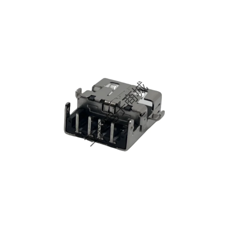 Foxconn UB11123-4MZ1-4F single-layer USB 2.0 interface A-type female seat sinking plate with spring clip connector