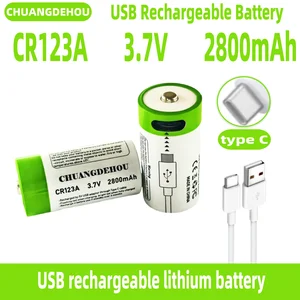 12 최고의 판매 CR123A 충전식 배터리 -11