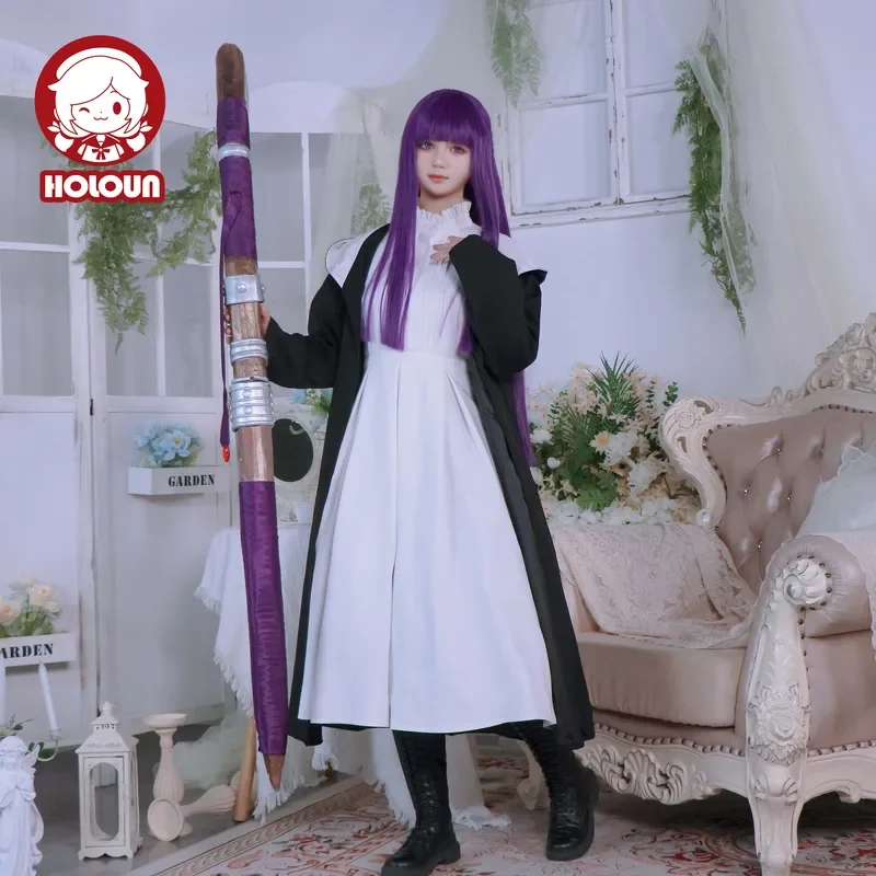 HOLOUN Freeze Beyond Journey's End Anime Remote Cosplay Costume Wig Cloak Coat Dress Casual Wearing Christmas New Year Gift