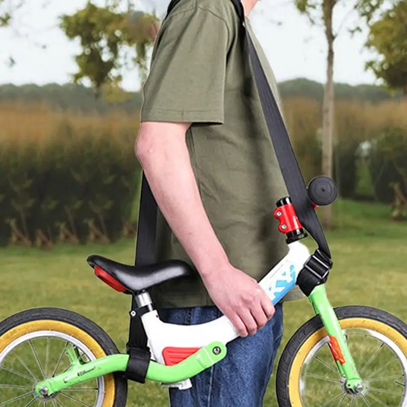 Scooter Carry Strap Balance Bike Scooter Straps Non-slip Carry Strap Balance Bike Scooter Straps Adjustable & Soft Scooter